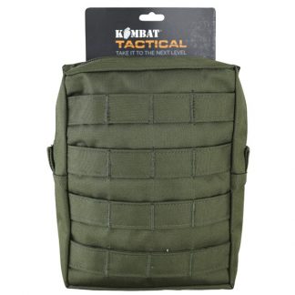 Large MOLLE Utility Pouch - Olive Green