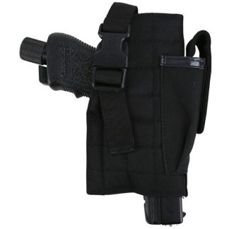 Molle Gun Holster with Mag Pouch - Black