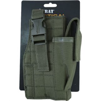 Molle Gun Holster with Mag Pouch - Olive Green