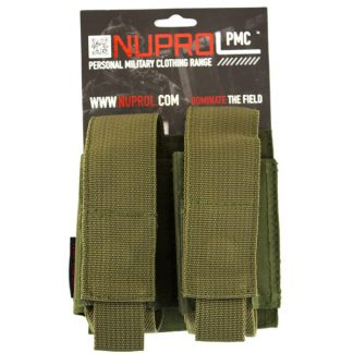 NP PMC DOUBLE 40MM POUCH - Green