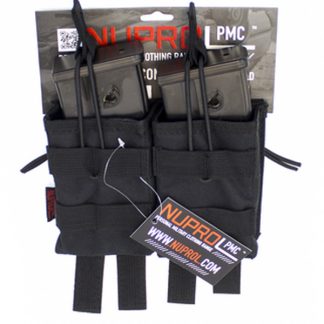 NP PMC G36 DOUBLE OPEN MAG POUCH - Black