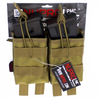 NP PMC G36 DOUBLE OPEN MAG POUCH - Tan