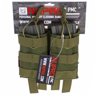 NP PMC M4 DOUBLE OPEN MAG POUCH - Green