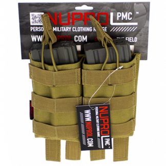 NP PMC M4 DOUBLE OPEN MAG POUCH - Tan