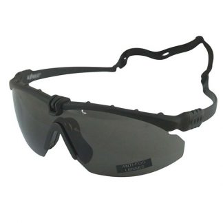 Ranger Glasses - Black, Smoke Lens