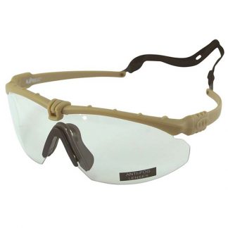 Ranger Glasses - Coyote, Clear Lens