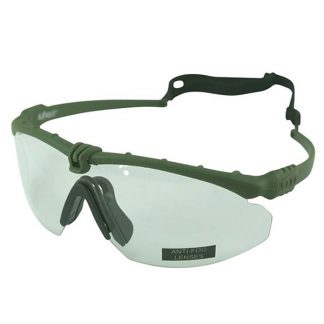 Ranger Glasses - Olive Green, Clear Lens