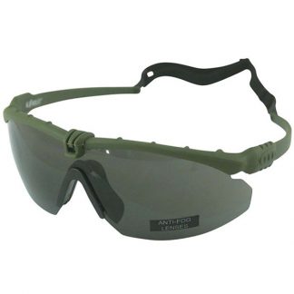 Ranger Glasses - Olive Green, Smoke Lens
