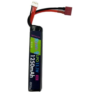 Rebel Battery - 1250mAh Lipo 11.1V 20C Stick - Deans
