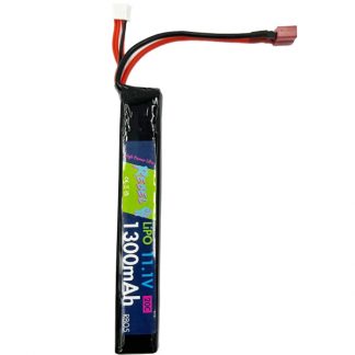 Rebel Battery - 1300mAh Lipo 11.1V 20C Stick - Deans