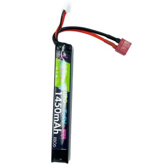 Rebel Battery - 1450mAh Lipo 7.4V 30C Stick - Deans