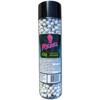 Rebel Precision Heavyweight BIO 6mm BBs 850pcs Bottle - 0.43g