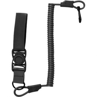 Tactical Pistol Lanyard - Black
