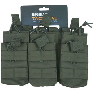 Triple Duo Mag Pouch - Olive Green