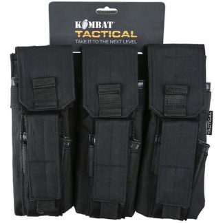 Triple Mag Pouch WITH Pistol Mag - Black