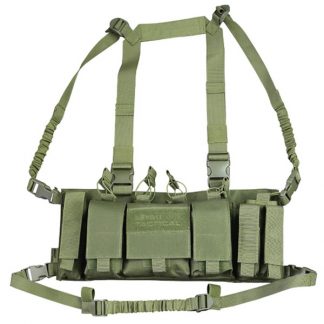 Trojan Chest Rig - Olive Green