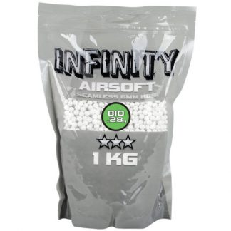 Valken Infinity 6mm Bio BBs 1KG Bag - 0.28g