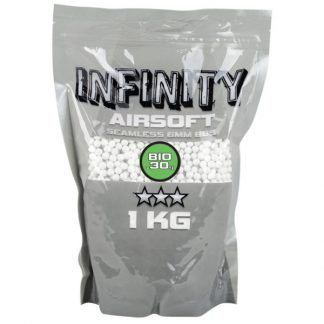 Valken Infinity 6mm Bio BBs 1KG Bag - 0.30g