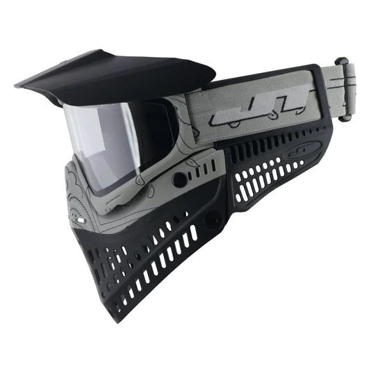 JT Spectra Proflex LE Bandana Goggle - Stone Grey - Image 3