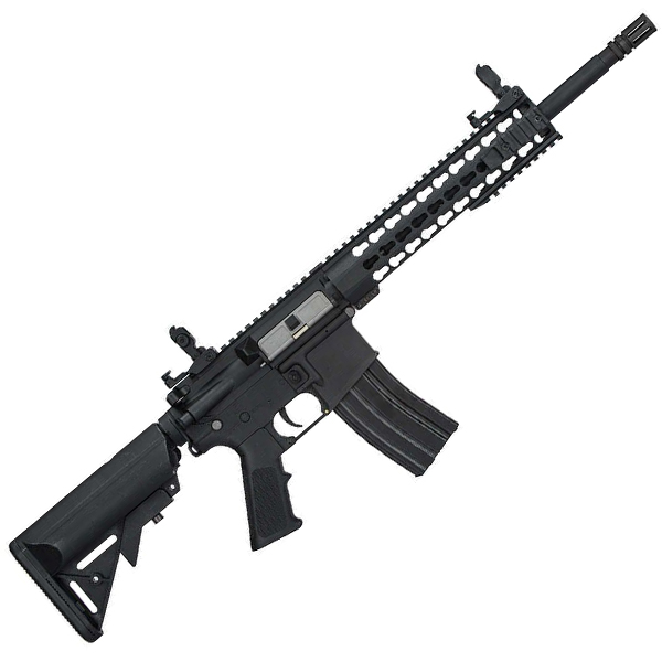 Lancer Tactical LT-19 G2 M4 Keymod 10 ' Combo - Black - Image 2