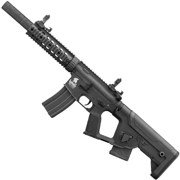 Lancer Tactical LT-15 GEN2 M4 with Alpha Stock Combo - Black