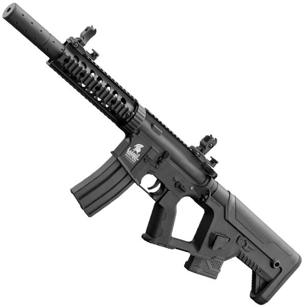 Lancer Tactical LT-15 GEN2 M4 with Alpha Stock Combo - Black - Image 2