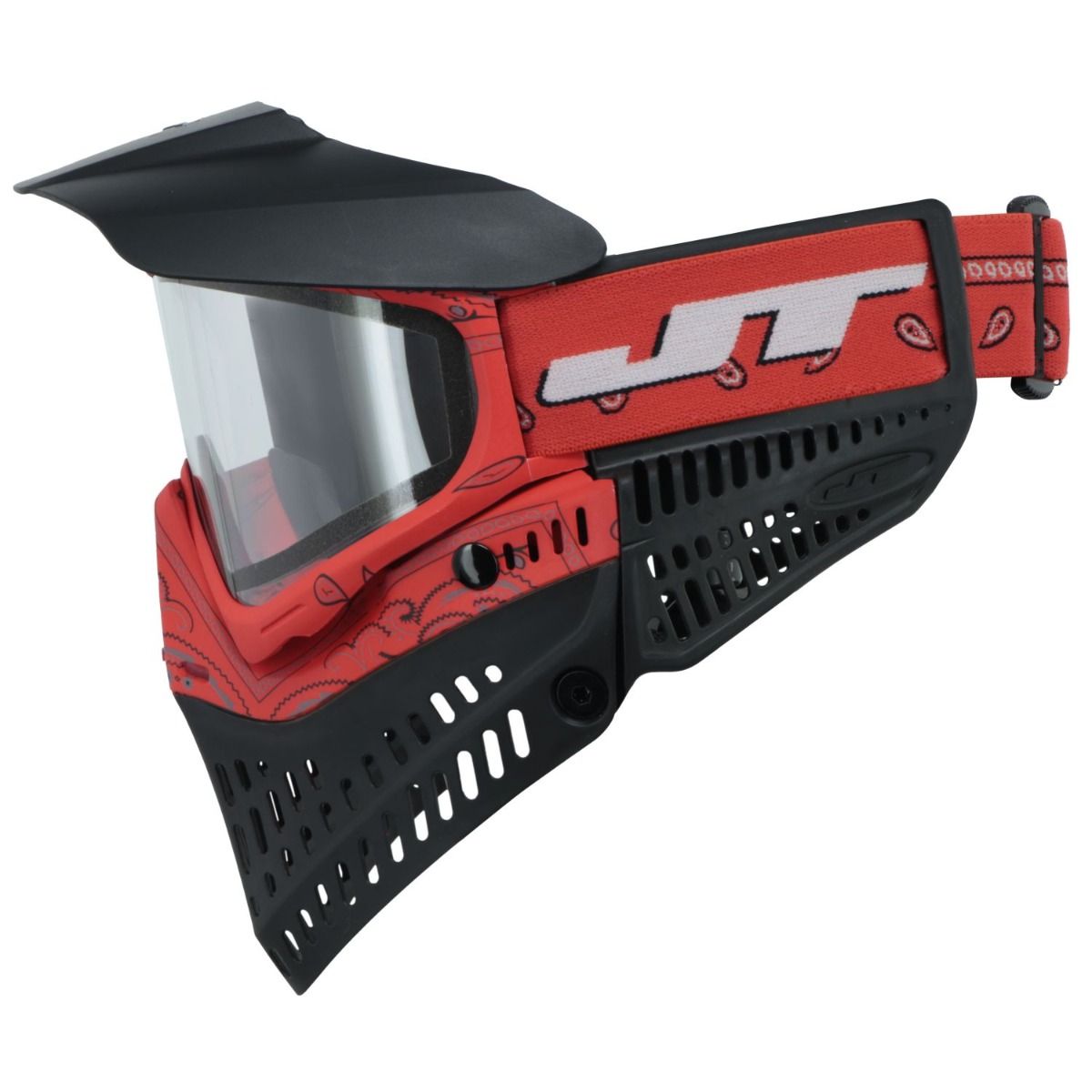 JT Spectra Proflex LE Bandana Goggle - Red - Image 4