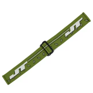 JT ProFlex Mask Strap - Green Bandana