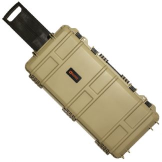 Nuprol Medium Hard Case Wave Foam - Tan