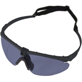 Nuprol Battle Pro's Protective Eyewear - Black, Smoke Lens