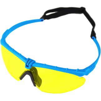 Nuprol Battle Pro's Protective Eyewear - Blue, Yellow Lens
