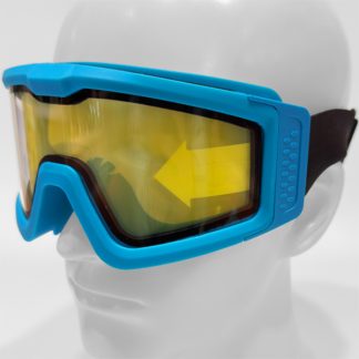 Nuprol Battle Visor Dual Lens Protective Eyewear - Blue