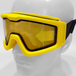 Nuprol Battle Visor Dual Lens Protective Eyewear - Yellow