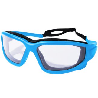 Nuprol Defence Pro's Protective Eyewear - Blue, Clear Lens