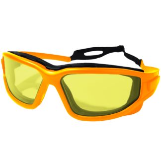 Nuprol Defence Pro's Protective Eyewear - Orange, Yellow Lens