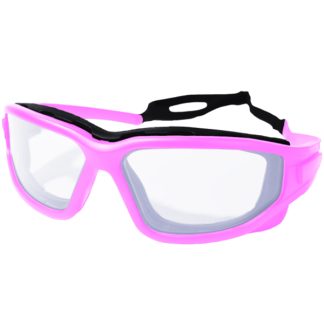 Nuprol Defence Pro's Protective Eyewear - Pink, Clear Lens