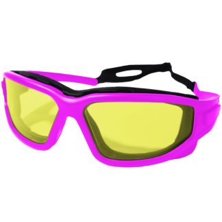 Nuprol Defence Pro's Protective Eyewear - Purple, Yellow Lens
