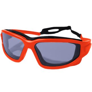 Nuprol Defence Pro's Protective Eyewear - Red, Smoke Lens