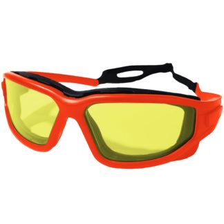 Nuprol Defence Pro's Protective Eyewear - Red, Yellow Lens