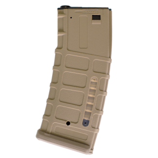 M4 Magazine N-MAG Window AEG Mid-Cap 70R - Tan