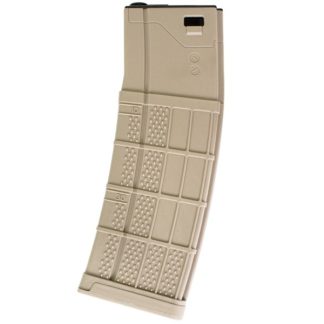 M4 Magazine L-MAG v2 EXT AEG Mid-Cap 200R - Tan