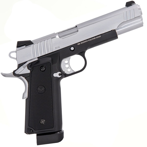 Raven R14 GBB Pistol Black Silver Non Railed - Image 4