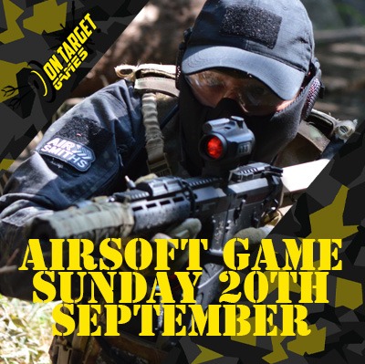 Airsoft Game deposit for On Target Games Newquay 20/09/26