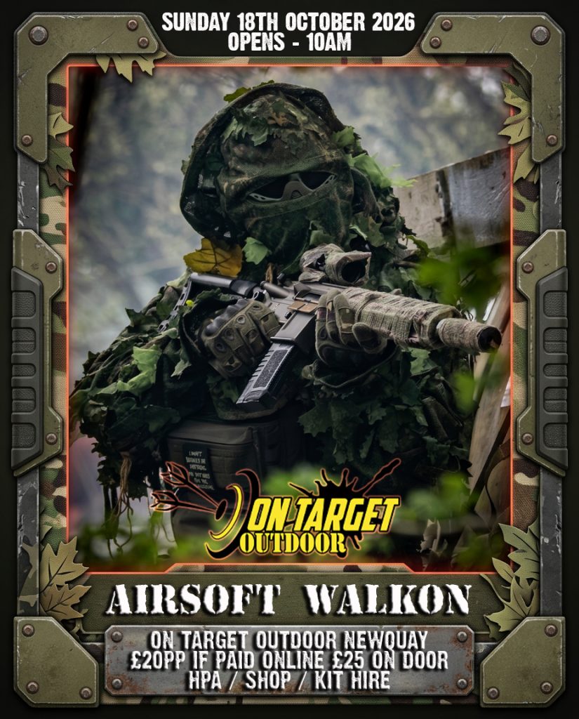 Airsoft Game ticket for October 18th 2026
