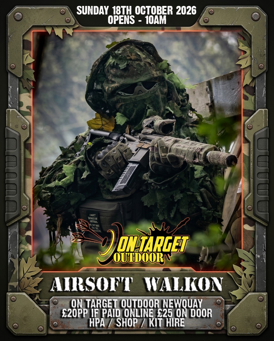 Airsoft Game ticket for October 18th 2026